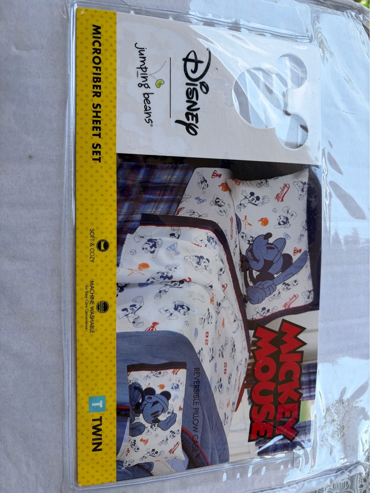 Mickey Mouse MicroFiber Sheet Set TWIN