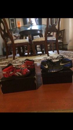 Spider man reebok size 8 toddlers. Nike size 10. Asking $30 each or $40 for both.