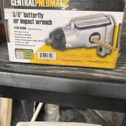  BRand New 3/8” Butterfly Air Impact Wrench