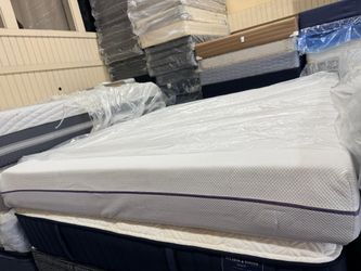 King purple matress set .