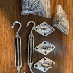 Awning Attachment Set Sail Fixing Accessories Sun Shade 