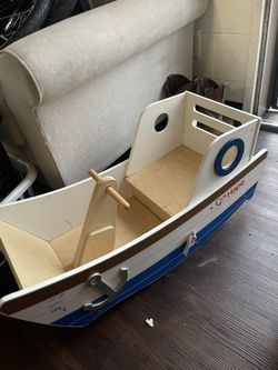 toddler wooden boat