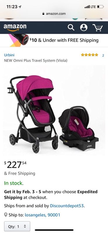Brand new stroller