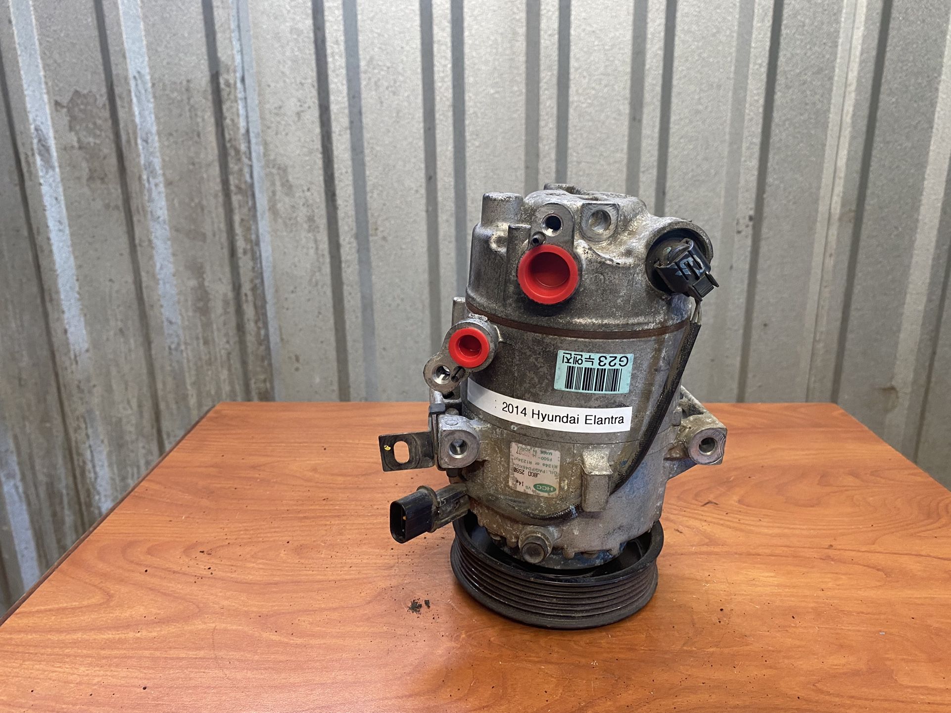 2014 Hyundai Elantra 1.8 A/C Compressor Part (2013-2019)