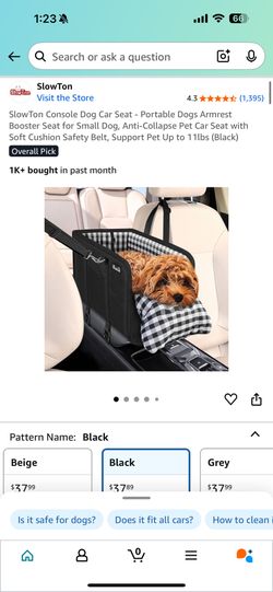 Dog Car Seat
