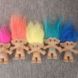 Set Of Vintage Trolls