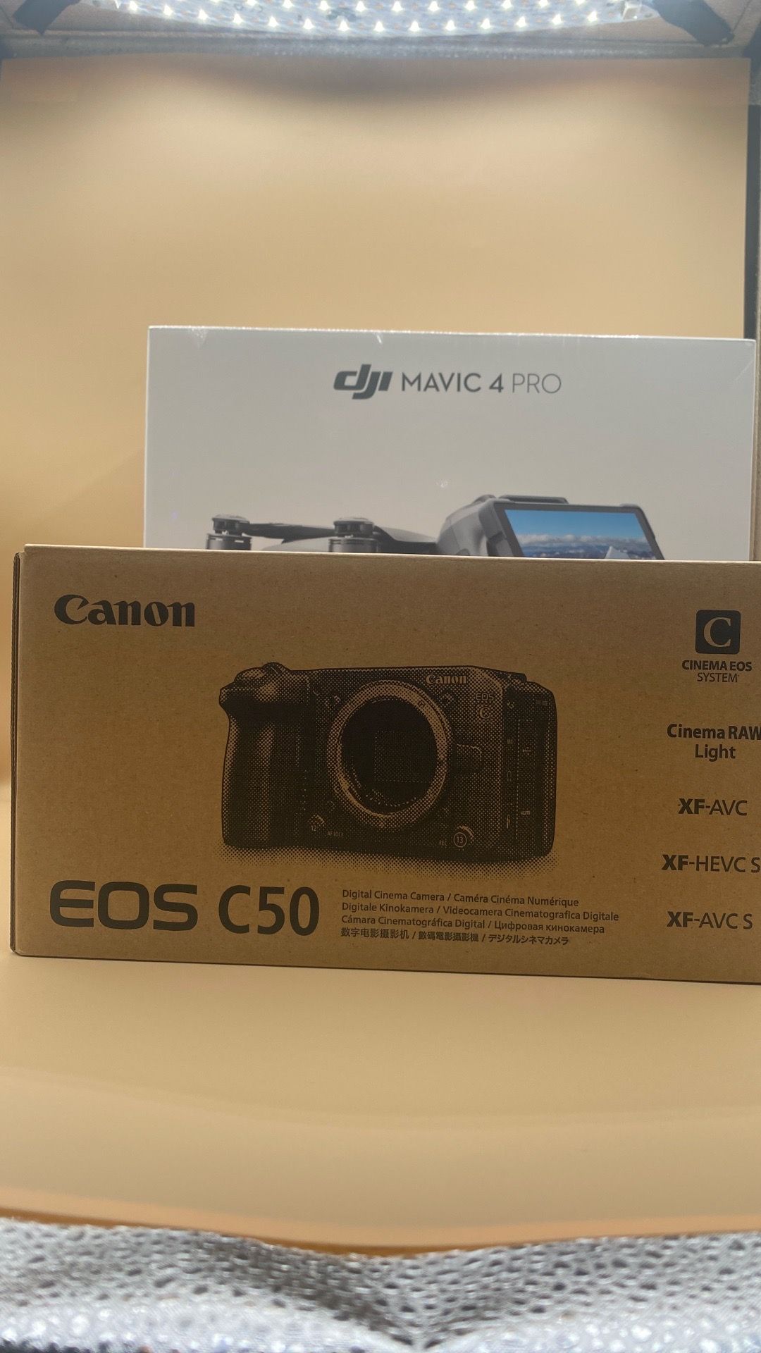 Canon C50 cinema camera