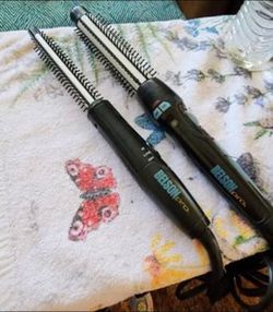 Belson Pro 1/2" Dual Heat Brush Iron Curling Styler  AND  Belson Pro 3/4" Dual Heat Brush Iron CurliPRICED AT $10.00 EACH OR BOTH FOR $15.00 THESE ARE