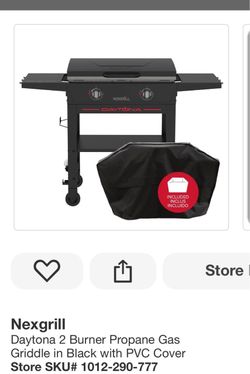 2-burner griddle