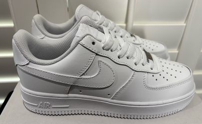 NEW Nike Air Force 1 Low ’07 WHITE (Women’s/Girls Size 5)- $60