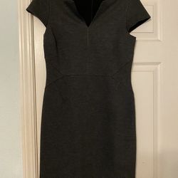 Banana Republic Gray Shift Dress Size 8