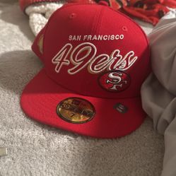 niner hat from the team store at levi’s size 7