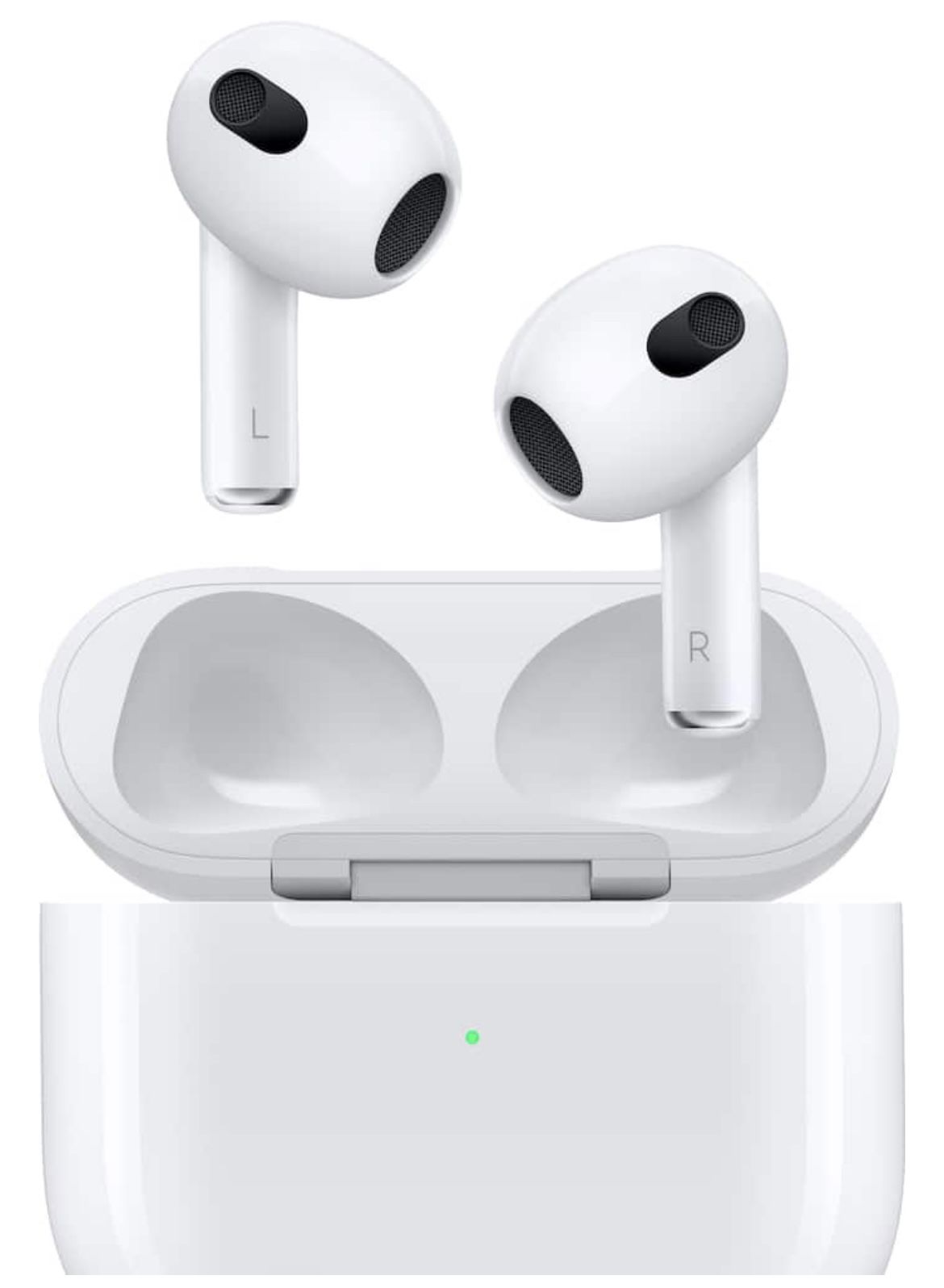 Apple-AirPods (3rd Generation) With Lightning Charging Case-White