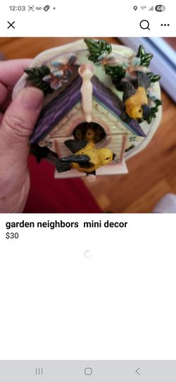 Garden Neighbors Mini plate