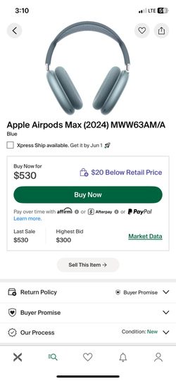 AirPods Max blue