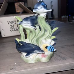 Dolphins Figurine