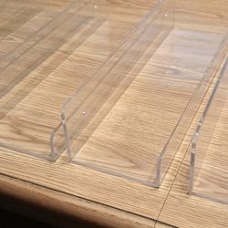 Clear Acrylic Shelves (4)