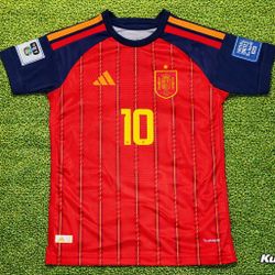 Spain Home Jersey 2026 World Cup Player Version