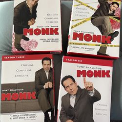 Monk DVD Set