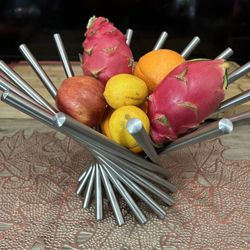 Fruit Basket for Kitchen Countertop Organizer