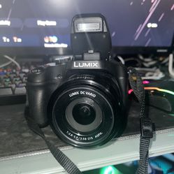 panasonic lumix 4k digital camera 18.1 megapixel video camera 60x zoom de vario 20-1200mm lens