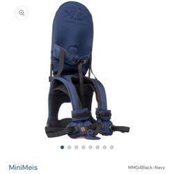 Infant-toddler Carrier/ MiniMeis G4 Carrier - Black/Navy