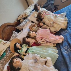 Vintage Ceramic dolls