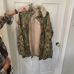 Us Military Gortex Jacket M-L Size