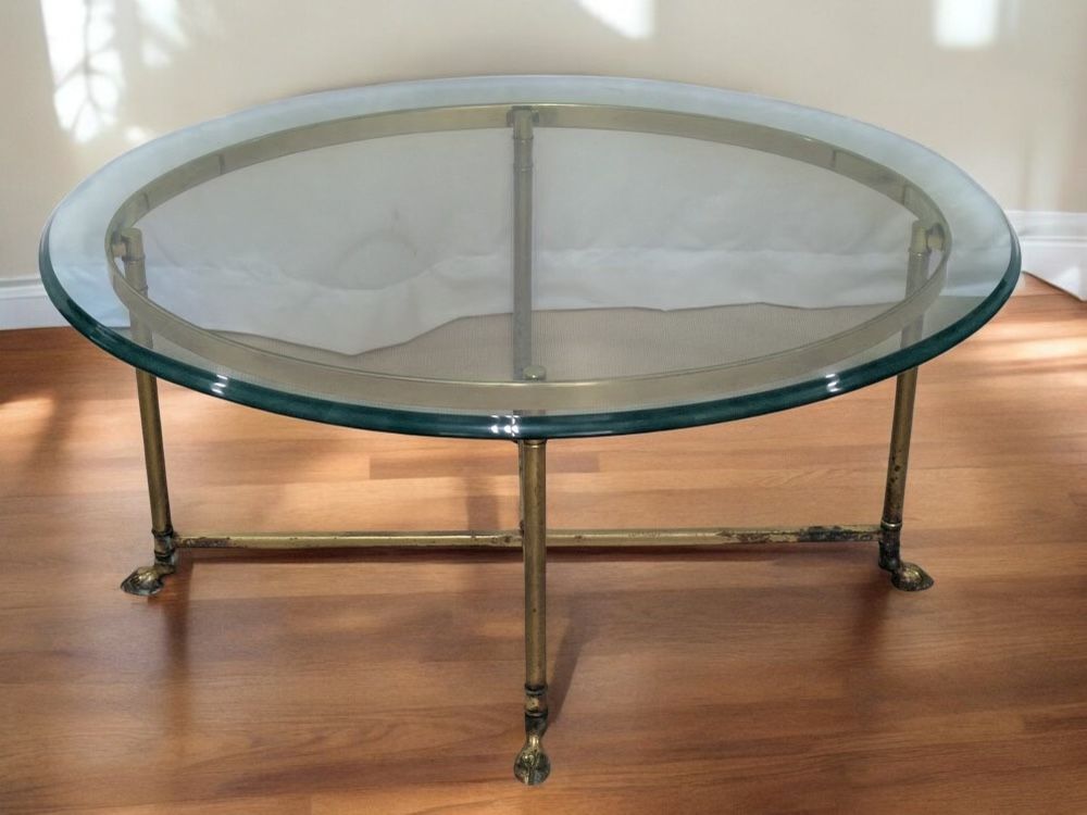 MCM Glass Coffee Table