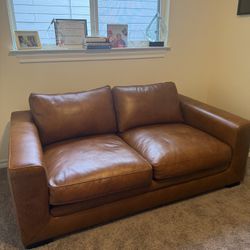 Leather Sofa 69imch