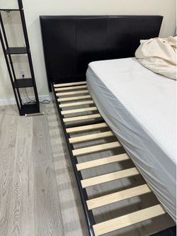 Queen size bed frame