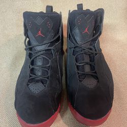 Nike Mens Air Jordan True Flight 342964-001 Black Basketball Shoes Sneakers 11