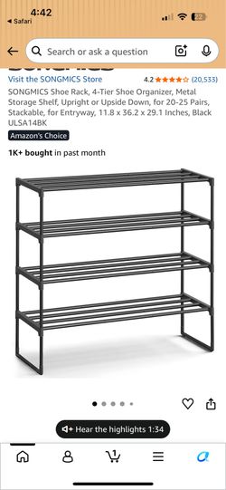 Shoe rack