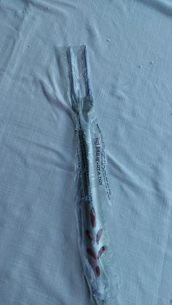 Tenedor y espatula de acero inoxidable y silicon de princess house