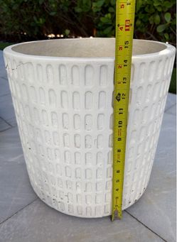 CB2 Large Mid-Century Modern Planter