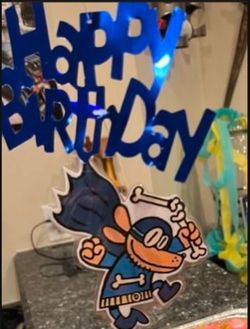 DOG MAN Birthday Decorations 