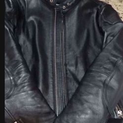 Large Diesel Leather Mens Jacket Gorgeous  Paid $895 