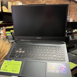 NEW MSI Cyborg 15 A13VE Gaming Laptop Intel Core i7 2.40GHz 10-Cores 16GB RAM 512GB SSD 6GB GPU