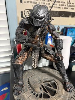 Predator statue