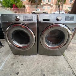 SET WASHER AND DRYER SAMSUNG - STACKABLE-SIDE BY SIDE