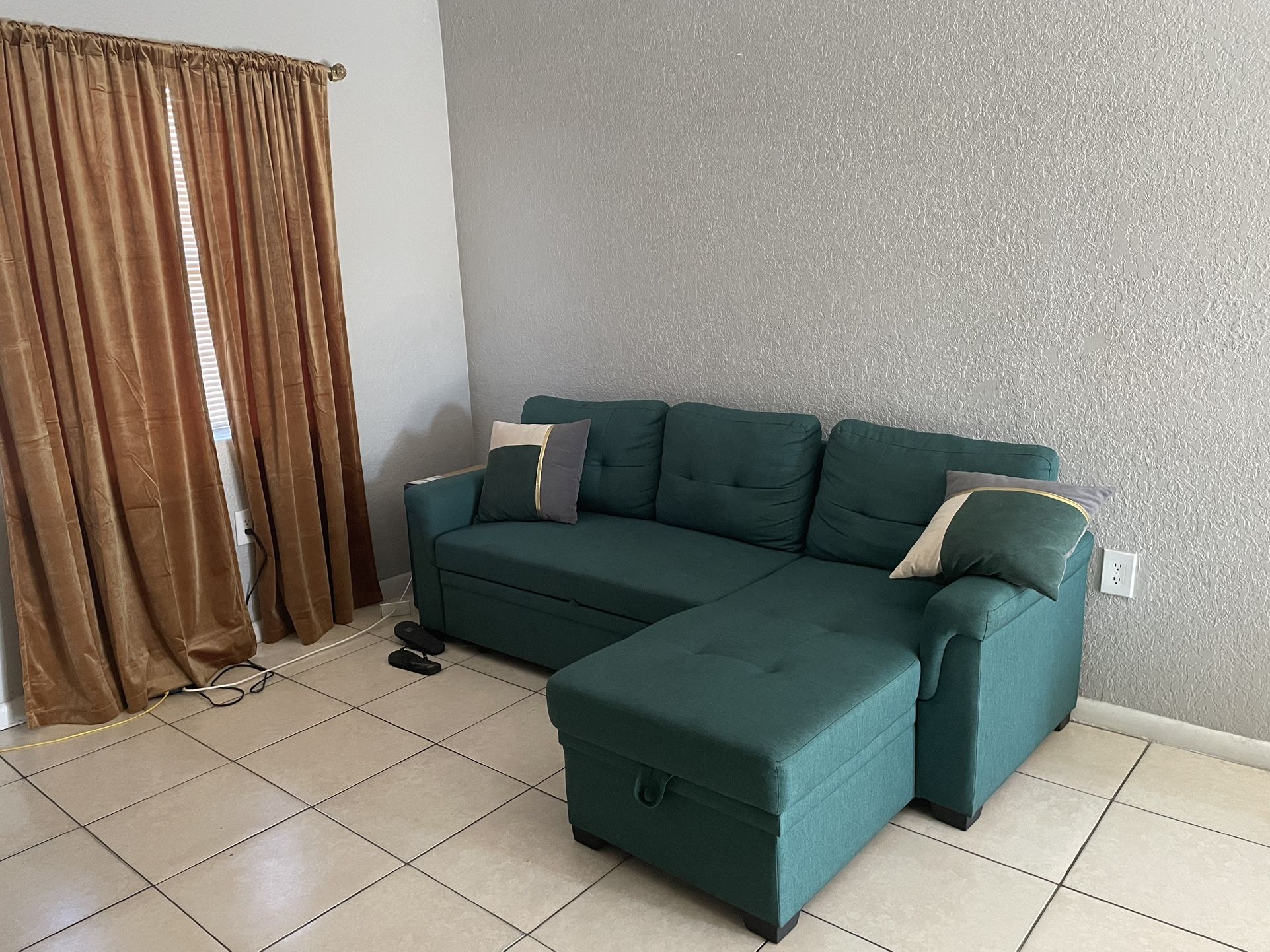 Couch And Curtains Included 250