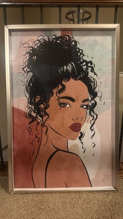 Framed Pop Art Portrait Wall Art