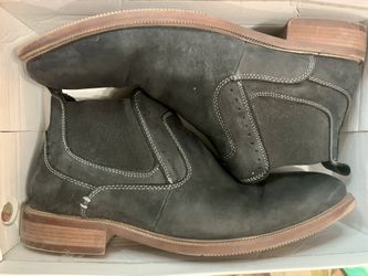 MEN’S STEVE MADDEN LEATHER BOOTS