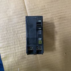 QOB2100 - Square D - 100 Amp Circuit Breaker