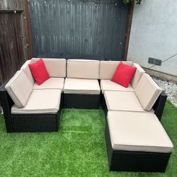 Outdoor Patio Furniture - 6 Piece Conversation Set