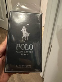 Polo Black men 3.4 oz perfume ($80)
