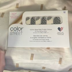 Unopened Color Street Easy Peel, And Apply 100% Real Nail Polish Strips