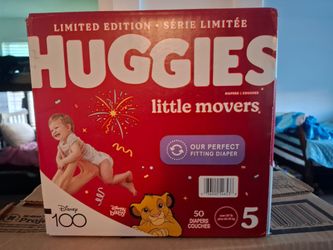 HUGGIES SIZE 5 $23