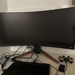 BenQ EX3410R Ultrawide Curved Gaming Monitor