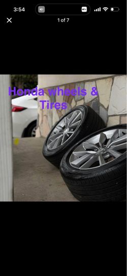Honda wheels and tires FITS MULTIPLE CARS